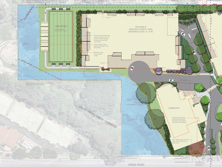 Salvin Creek development plan