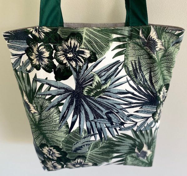Botanical illustration bag