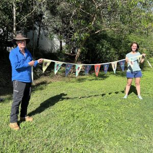 Beautiful bunting